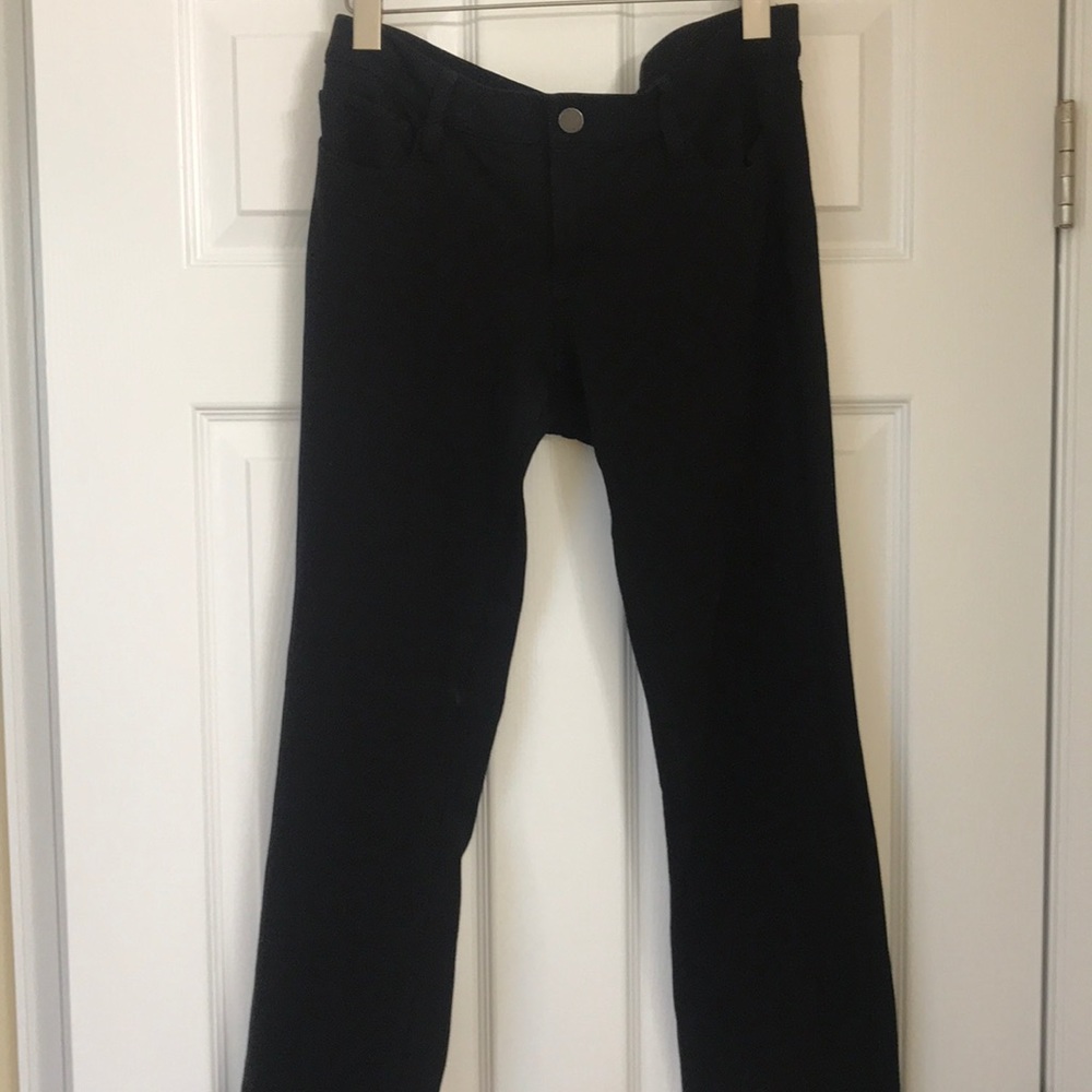 Ann Taylor Black Ponte Pant Size 8